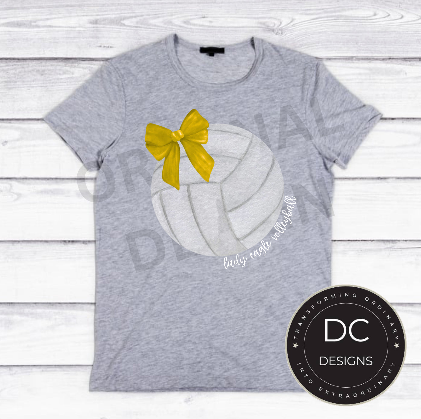 Eagle Volleyball Tee Gildan Softstyle