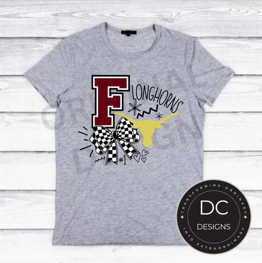 F Tee Gildan Softstyle
