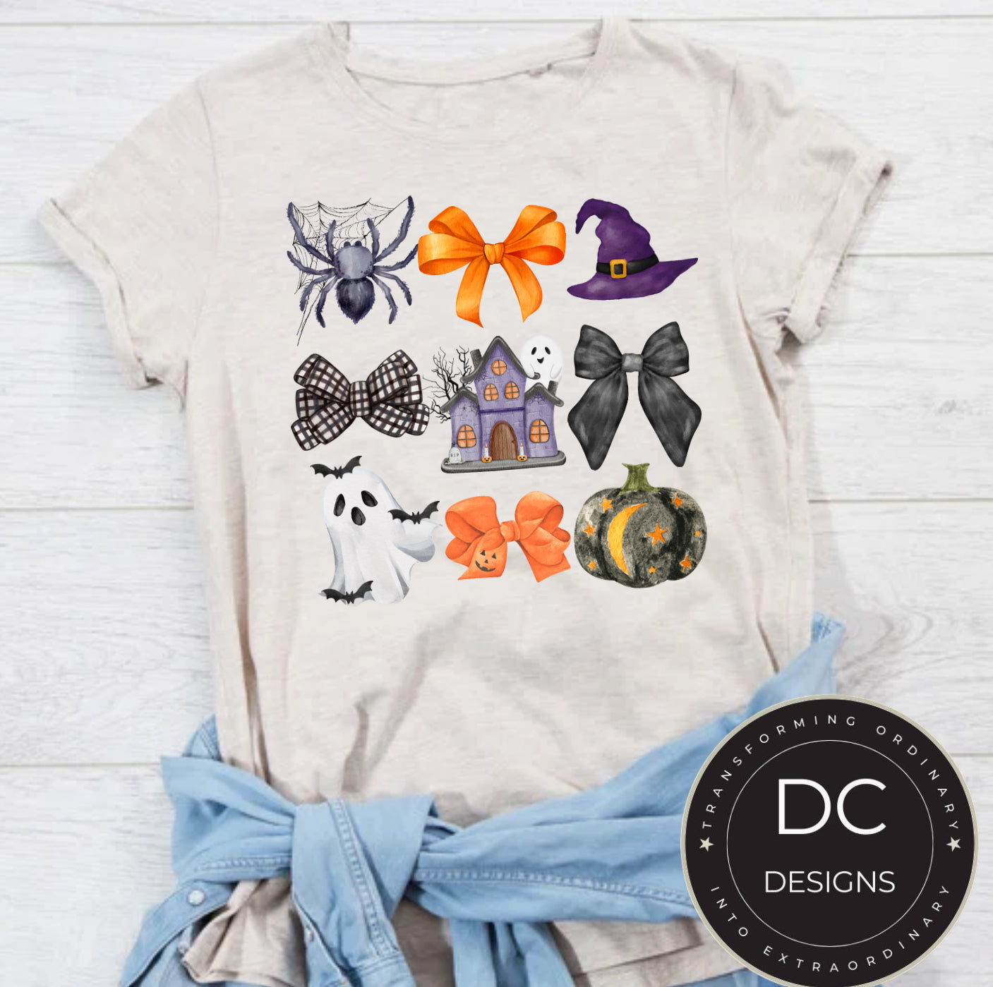 Bow Halloween Tee