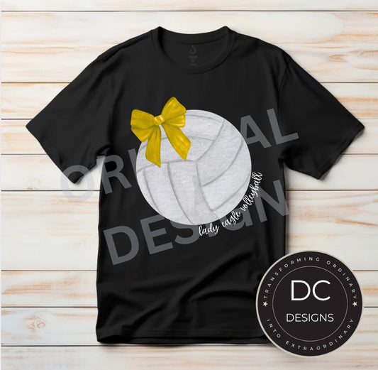 Eagle Volleyball Tee Gildan Softstyle