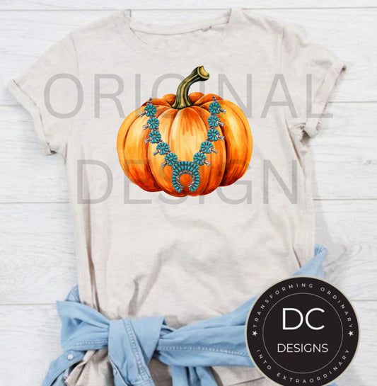 Squash Blossom Pumpkin Tee