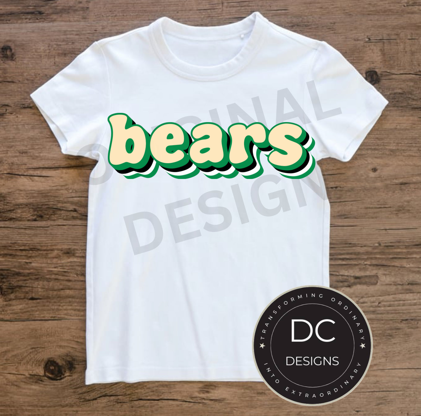 Groovy Bears Tee Gildan Softstyle