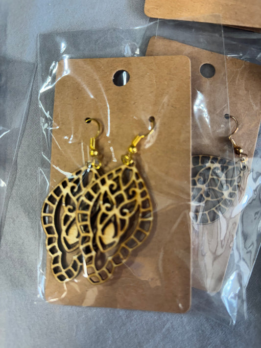 Wooden Earrings