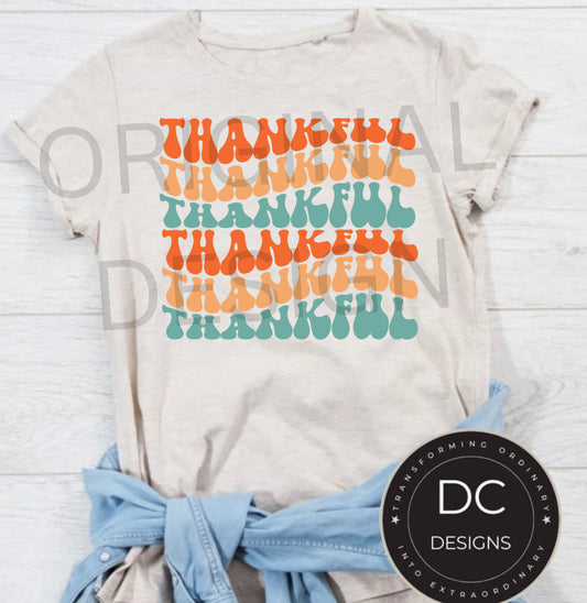 Groovy Thankful Tee