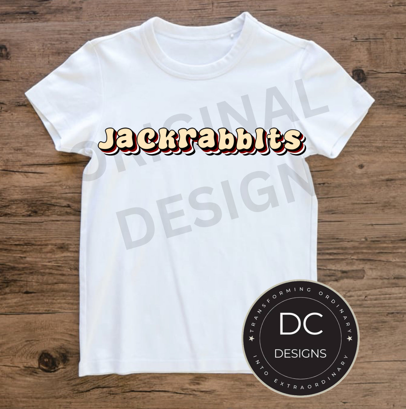 Groovy Jackrabbits Tee Gildan Softstyle