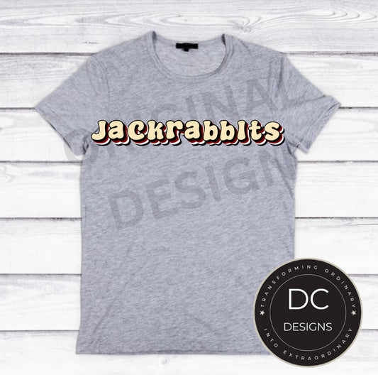 Groovy Jackrabbits Tee Gildan Softstyle