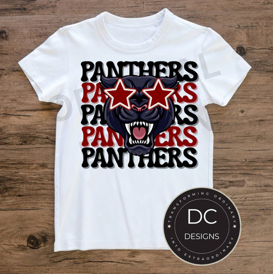 Panthers Star Tee Gildan Softstyle