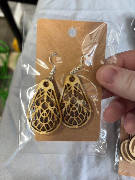 Wooden Earrings