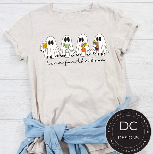 Here for the Boos Halloween Tee