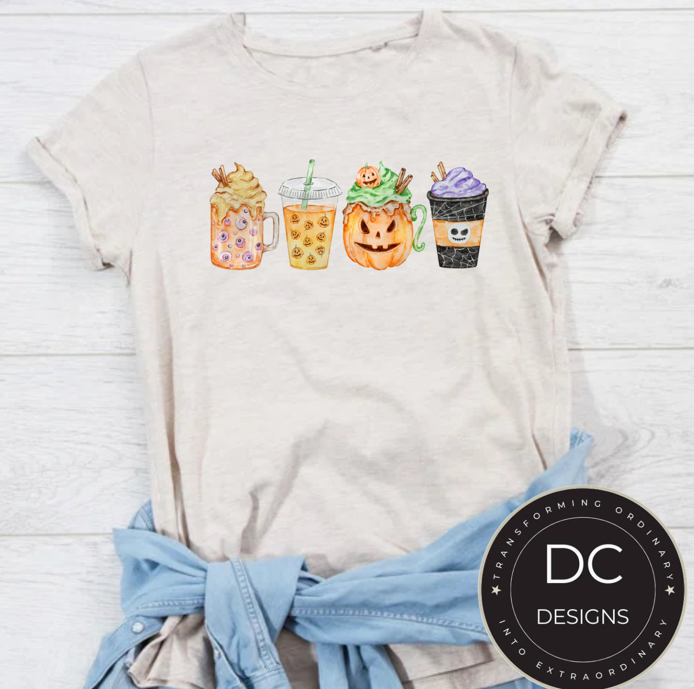 Coffee Halloween Tee