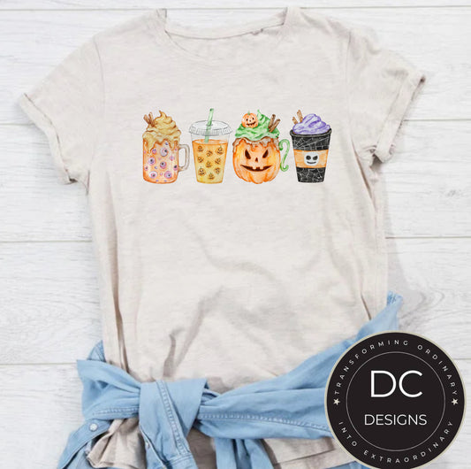 Coffee Halloween Tee