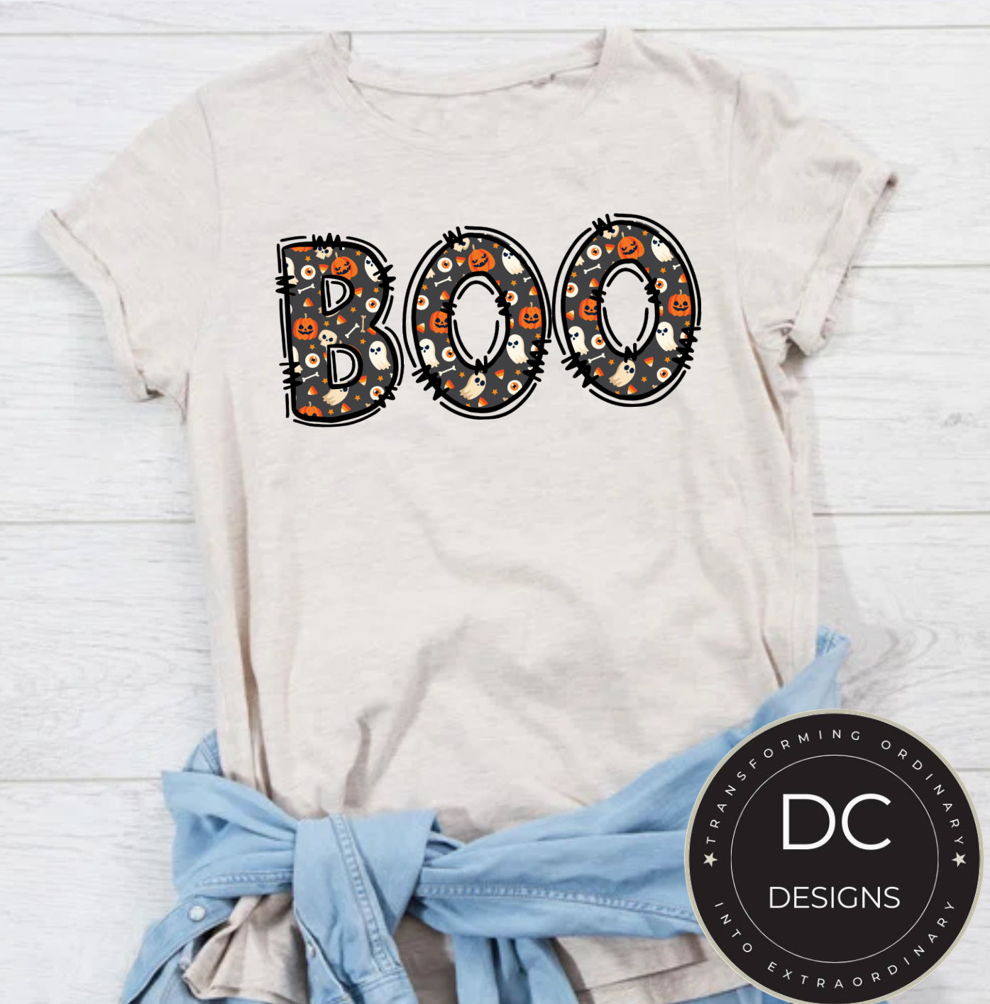 Boo Halloween Tee