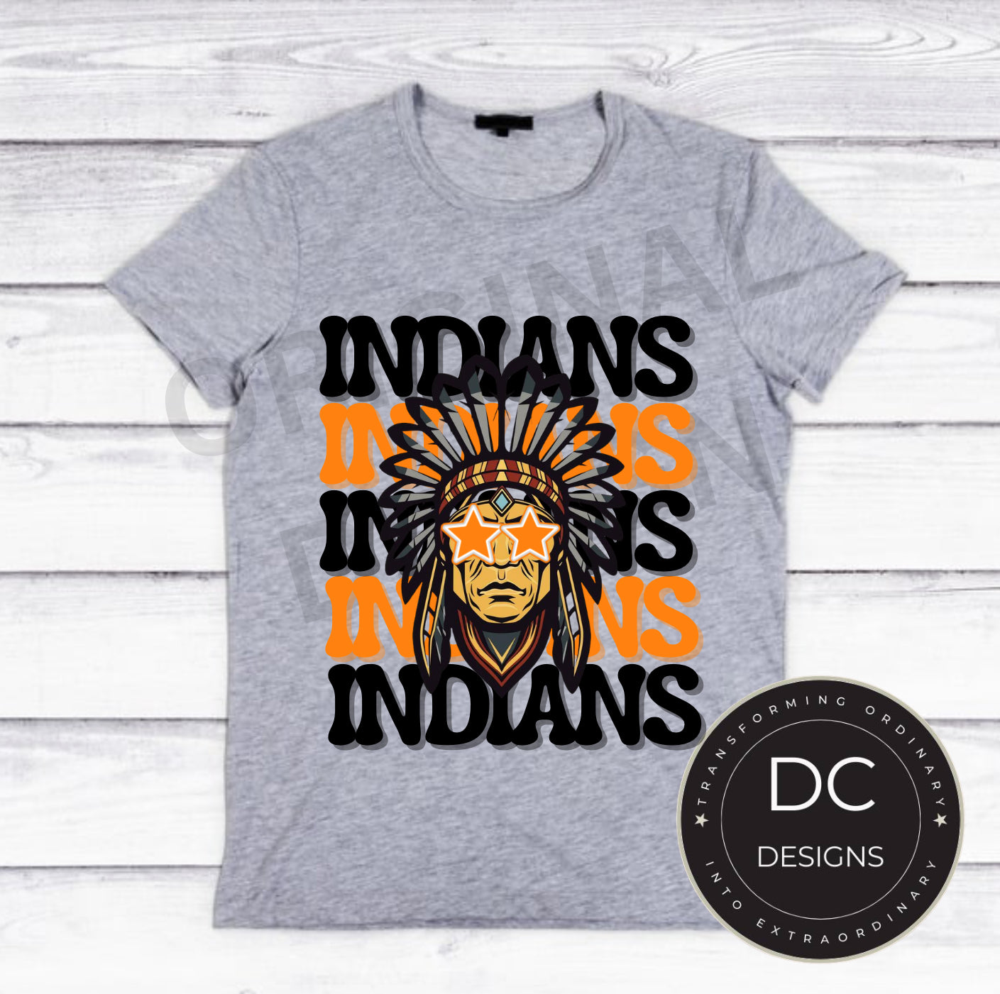 Indian Star Tee Gildan Softstyle
