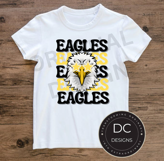 Eagles Star Tee Gildan Softstyle