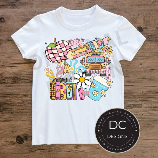 Groovy Teacher Tee Gildan Softstyle