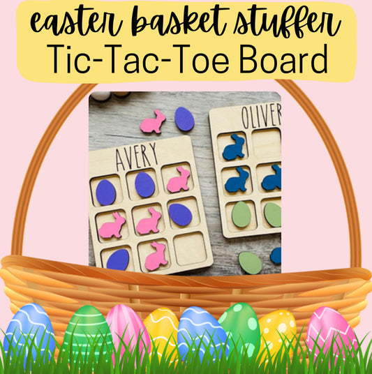 Tic-Tac-Toe Board (See Description)
