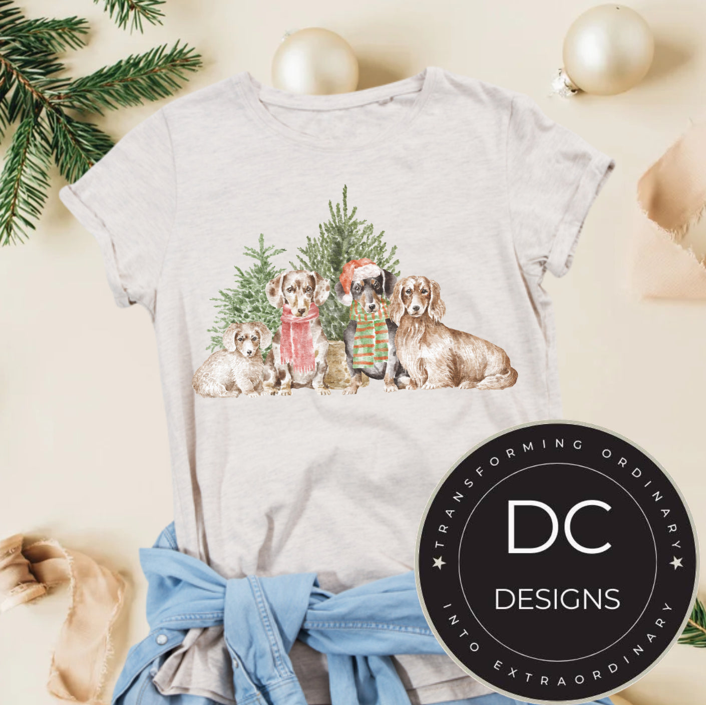 Weenie Dog Christmas