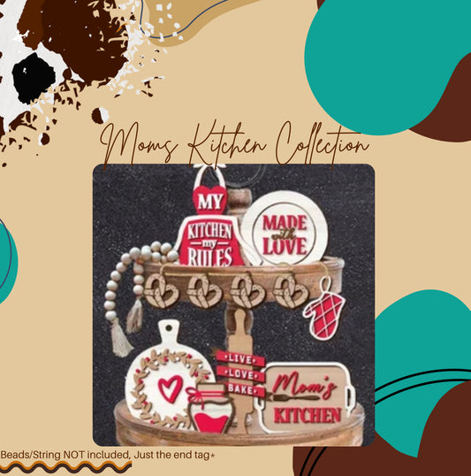 Moms Kitchen Tiered Tray Collection