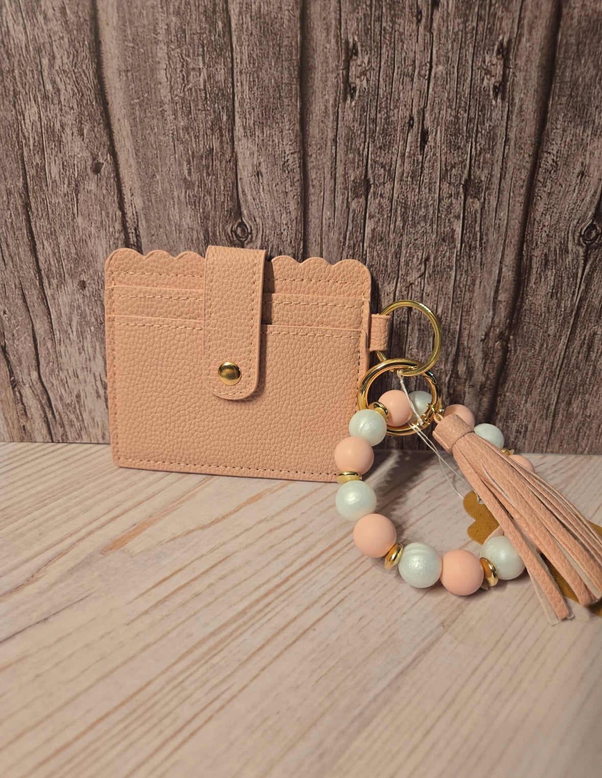 Pale Pink Card Wallet