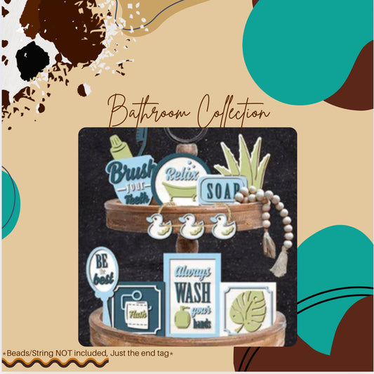 Bathroom Tiered Tray Collection