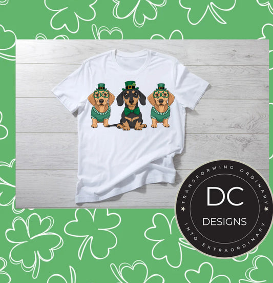 Dachshunds St Pattys Tee