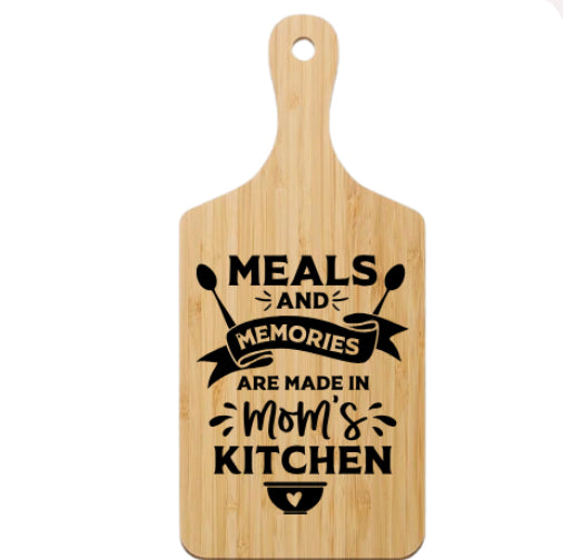 Meals and Memories Cutting Board