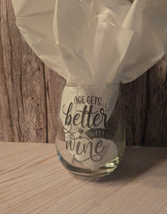 Better with Wine Glass