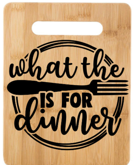 What the Fork Cutting Board
