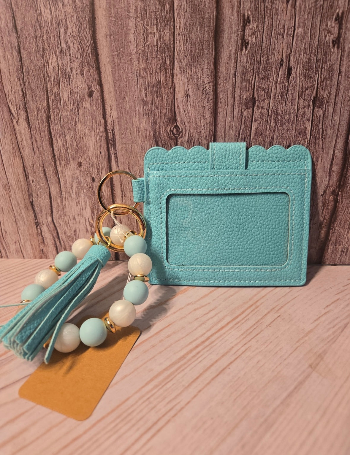 Turquoise Card Wallet