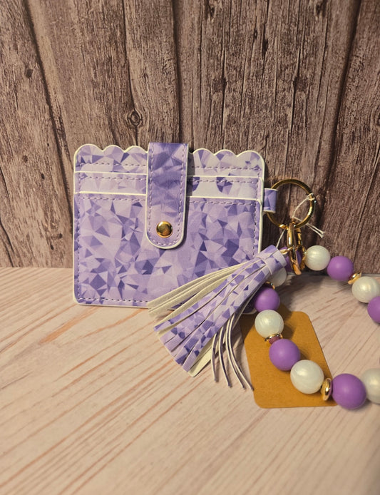 Purple Card Wallet