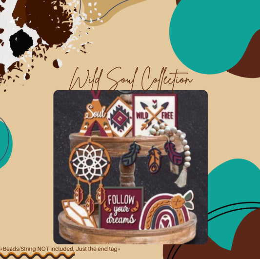 Wild Soul Tiered Tray Collection
