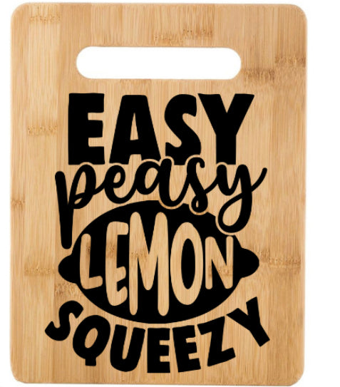 Easy Peasy Cutting Board