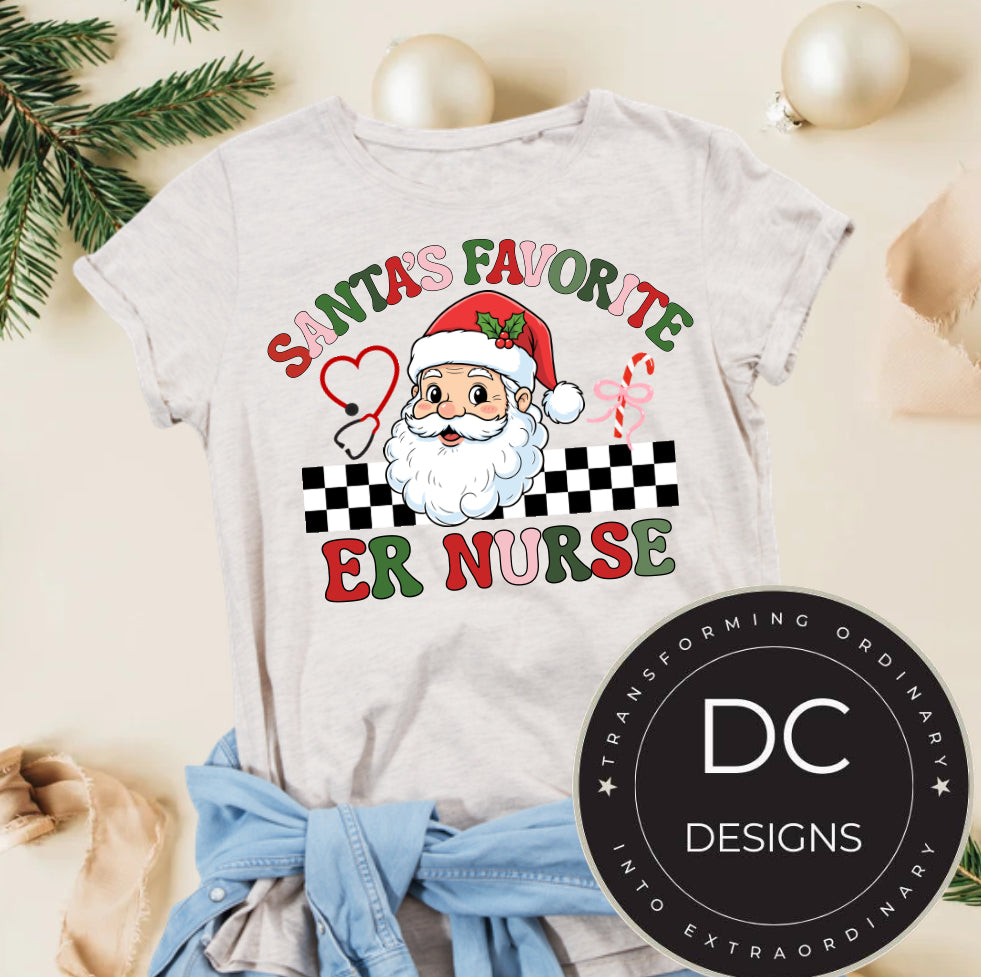 Santas Favorite Nurse