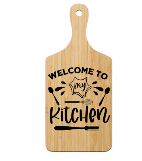 Welcome Cutting Board