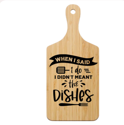 I DO Cutting Board
