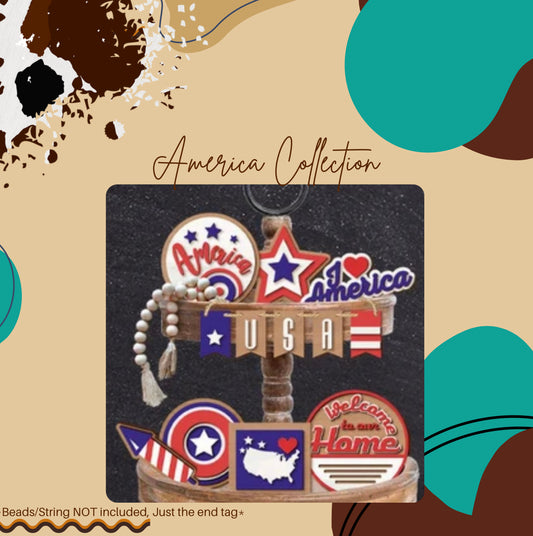 America Tiered Tray Collection