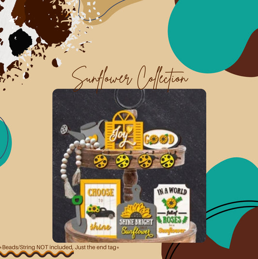 Sunflower Tiered Tray Collection