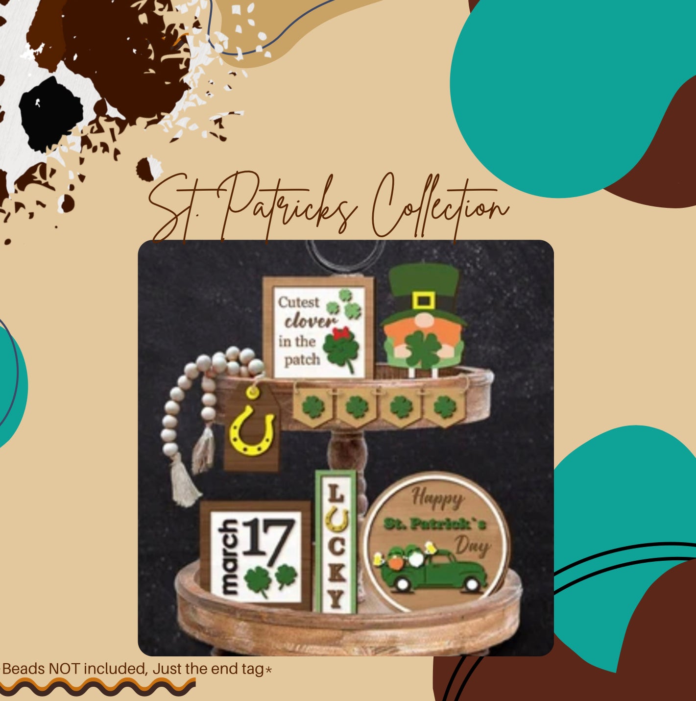 St Patricks Tiered Tray Collection