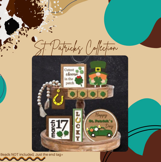 St Patricks Tiered Tray Collection