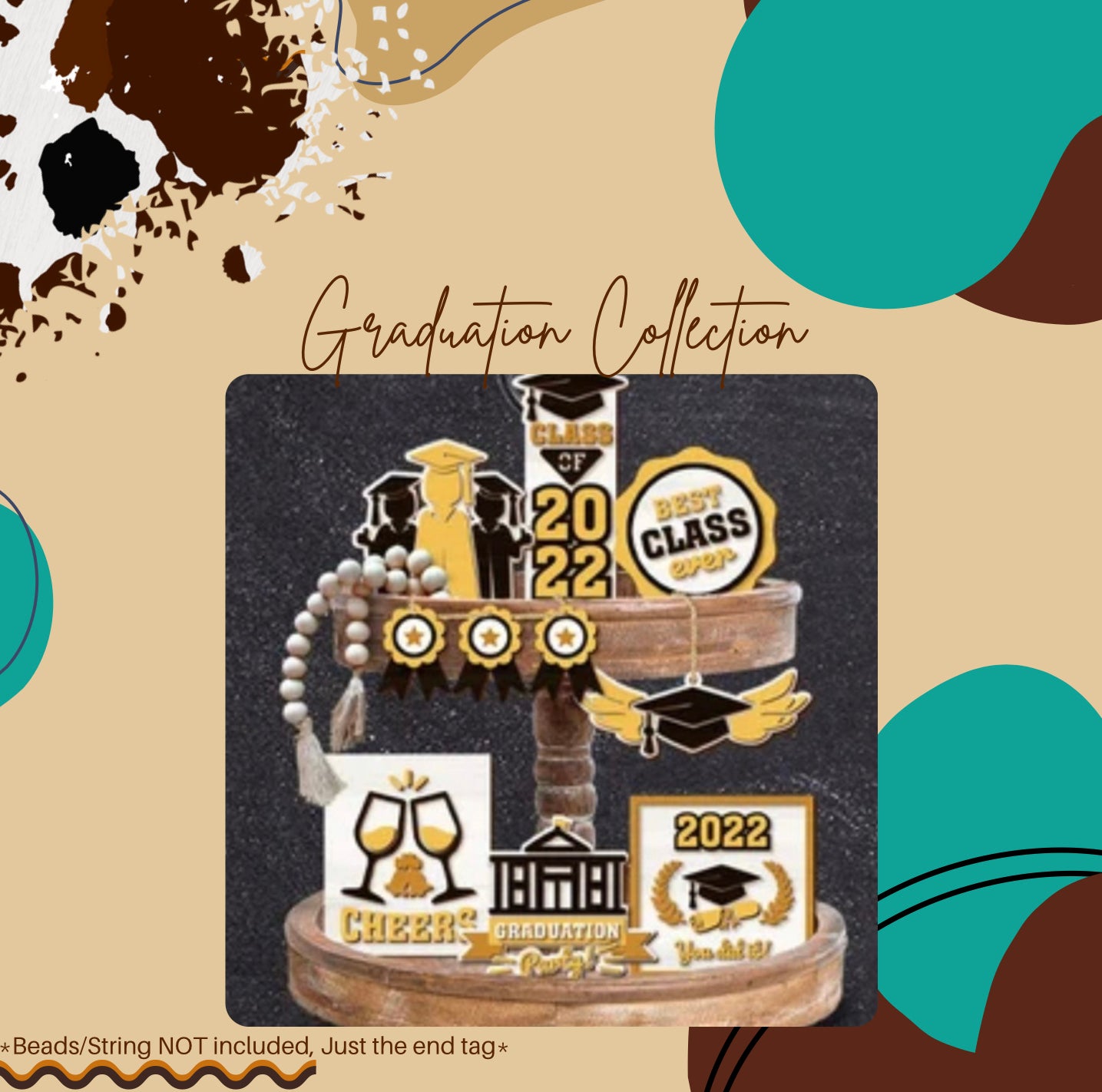 Graduation Tiered Tray Collection