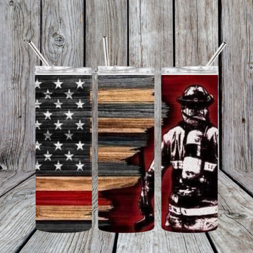 Firefighter Tumbler