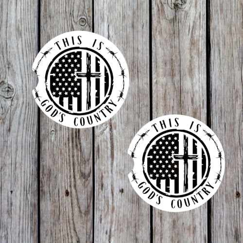 God’s Country Car Coasters