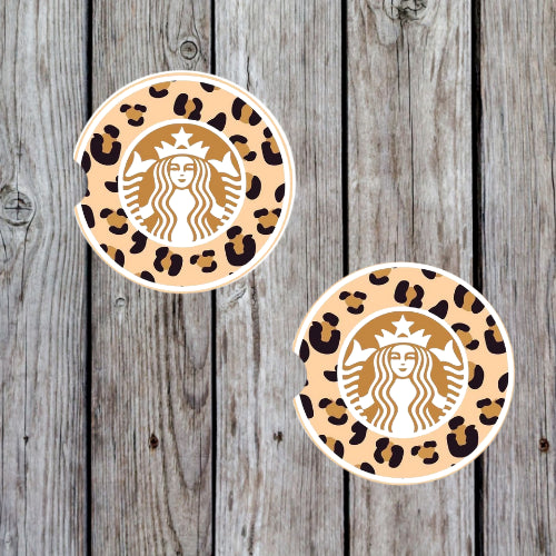 Starbies and Cheetah Car Coasters