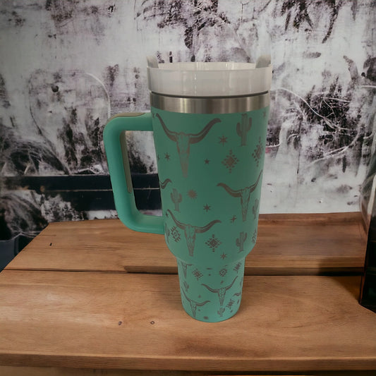 Longhorn 40oz Tumbler