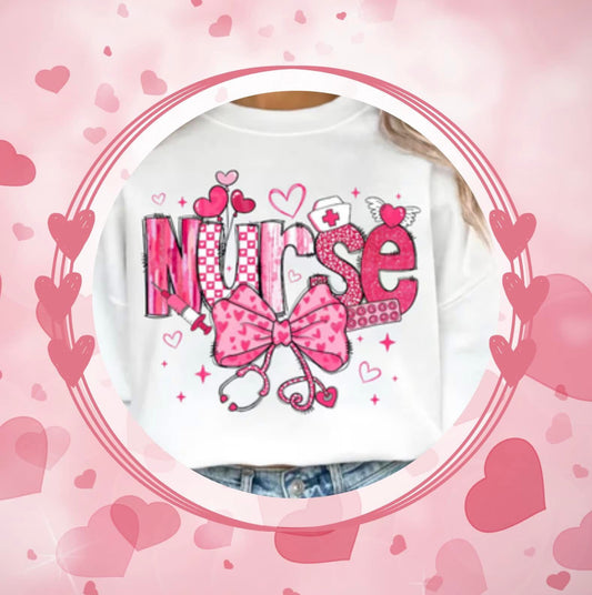 Valentine Nurse Sweatshirt