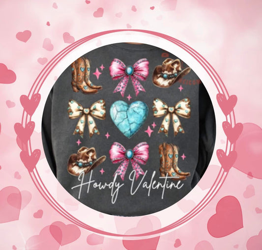 Howdy Valentine Sweatshirt