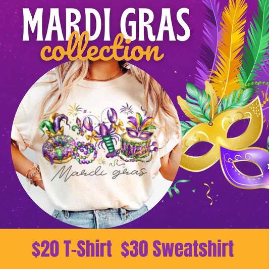 Mardi Gras Sweatshirt