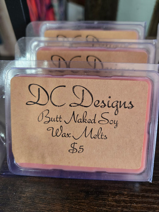 Butt Naked Wax Melt (Brick of 6 Cubes)