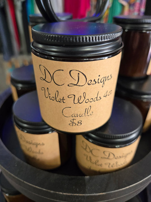 Violet Woods 4oz Candle