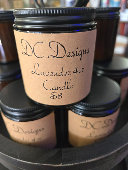 Lavender 4oz Candle